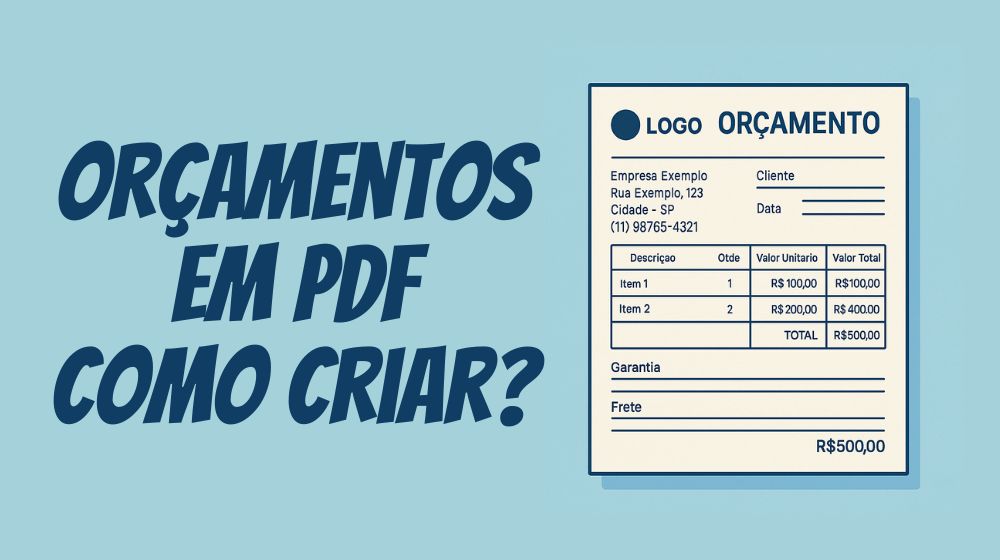 Orçamentos em PDF: Aumente Suas Vendas de Corte a Laser, Gravação e CNC